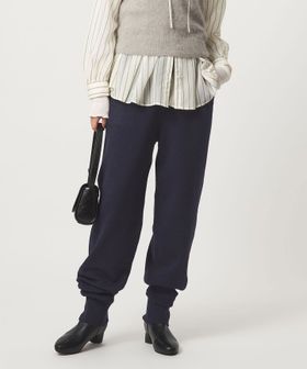 green label relaxing/【WEB限定】＜at ease＞ジョグ ニット パンツ ウォッシャブル/イージーパンツ