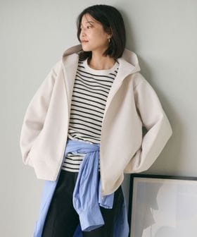 green label relaxing/【WEB限定】＜at ease＞ダンボール ジップ フーディ―/スウェット / パーカー