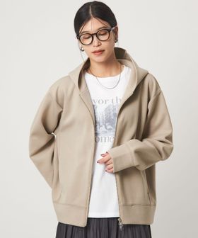 green label relaxing/【WEB限定】＜at ease＞ダンボール ジップ フーディ―/スウェット / パーカー