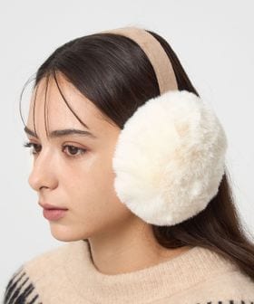 green label relaxing/フェイクファー イヤマフ / イヤーマフ/ハット