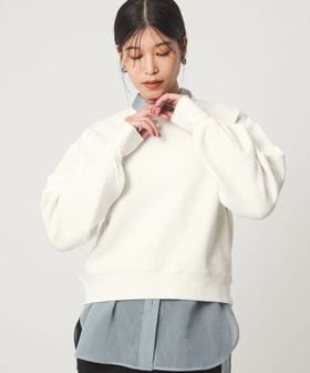 green label relaxing/【WEB限定】＜at ease＞フクレ ジャカード プルオーバー カットソー/Tシャツ / カットソー