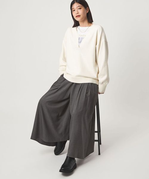 green label relaxing/【WEB限定】＜at ease＞キュロット パンツ/イージーパンツ