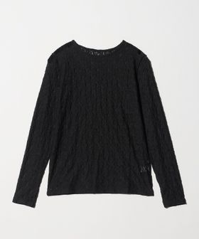 green label relaxing/シアー レース プルオーバー カットソー/Tシャツ / カットソー