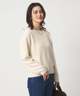 green label relaxing/スパンコール ニット プルオーバー/ニット / セーター