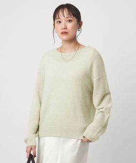 green label relaxing/スパンコール ニット プルオーバー/ニット / セーター