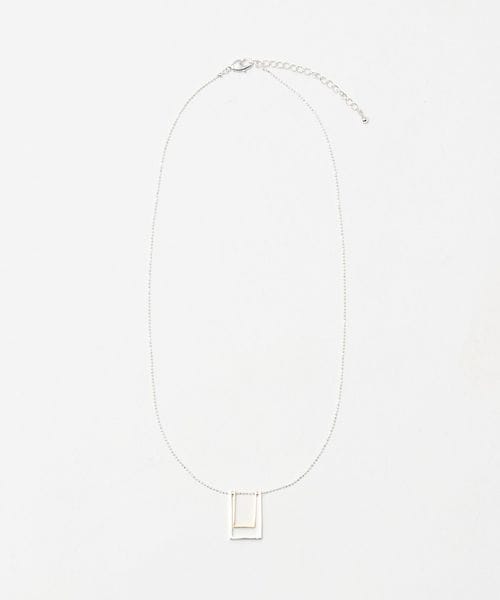 anisotea/＜anisotea＞Two スクエア ネックレス/ネックレス