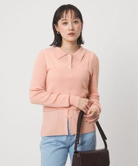 green label relaxing/ポロニット カーディガン × ビスチェ ニット セット/ニット / セーター