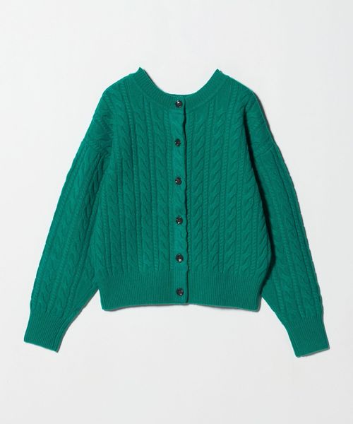 green label relaxing/ゴールバーン 2WAY ニット カーディガン/カーディガン / ボレロ