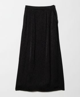 green label relaxing/ジャガード サテン ナロー スカート/ミモレ / ロング