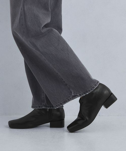 UNITED ARROWS ストレッチ レインブーツ　ブラック　【晴雨兼用】 ストレッチ レインブーツ（レインシューズ）｜UNITED ARROWS