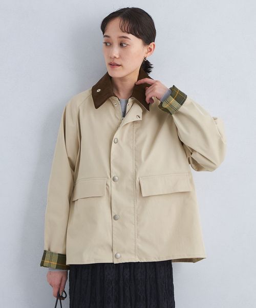 【完売】BY別注 BarbourトランスポートOLIVE サイズ40 別注】＜Barbour＞TRANSPORT トランスポート ジャケット