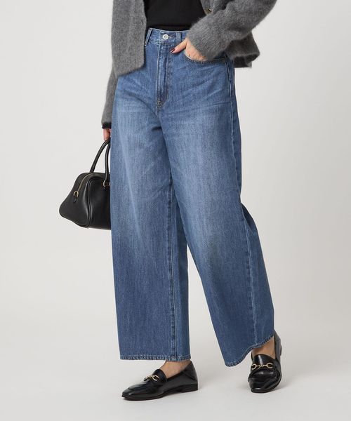 green label relaxing/［size SHORT/TALLあり］ワイド デニム パンツ/デニムパンツ