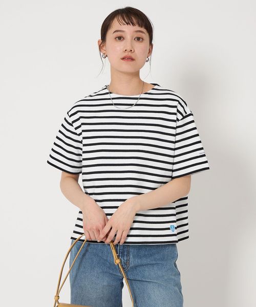 新品未使用❤️ ORCIVAL クルーネックショートスリーブプルオーバー 楽天市場】【SALE 30％ OFF】オーシバル / オーチバル クルー