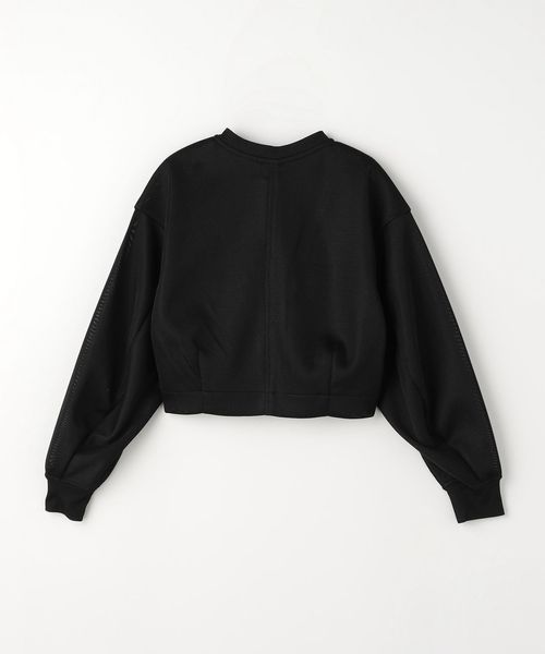 メッシュ ダンボール カーディガン