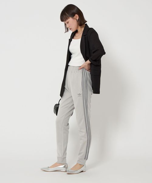 【国内EXCLUSIVE】＜adidas＞ウィメンズ ワイドトラックパンツ 国内EXCLUSIVE】＜adidas＞ウィメンズ ワイドトラックパンツ