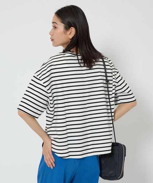 green label relaxing/クロップド ポンチ Ｔシャツ/Tシャツ / カットソー