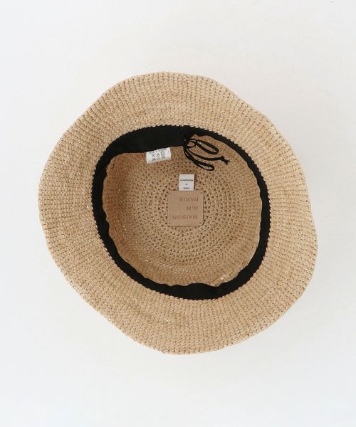 MAISON N.H PARIS＞ラフィア ハット / ELLA HAT