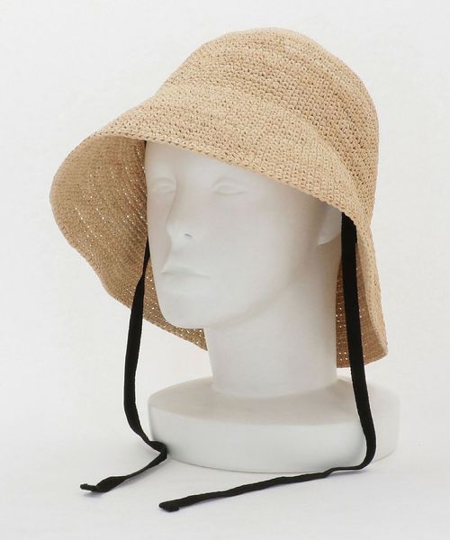 楽天市場】【SALE／30%OFF】MAISON N.H PARIS ラフィア ハット