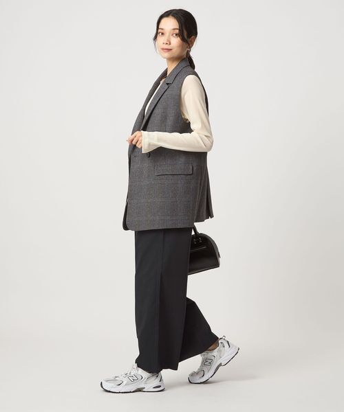 ツイードライク ジレ