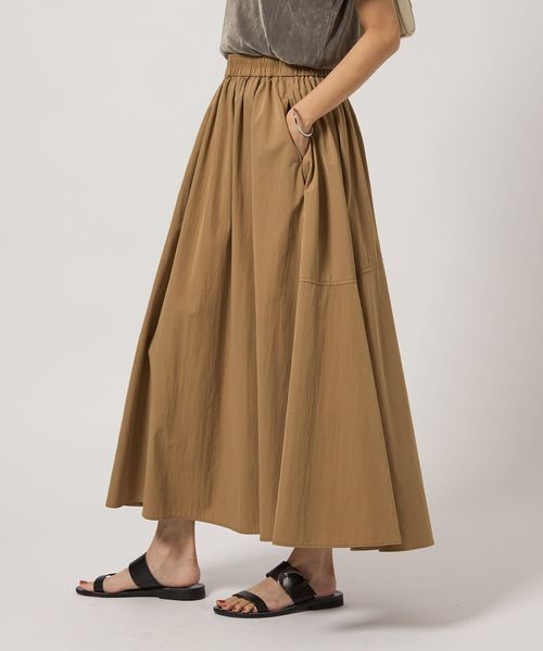 united　arrows　タフタボリュームギャザースカート UNITED ARROWS スカート タフタ ボリュームギャザー : ZOZOTOWN