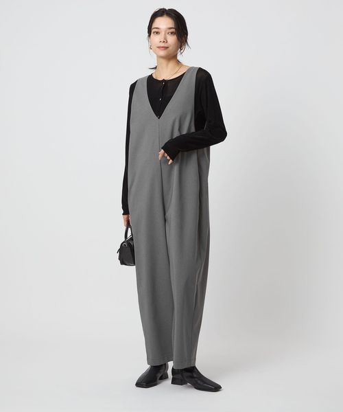 STRATA エストラータ　ツイーディーサロペット　regular グリーン 230902.jpg