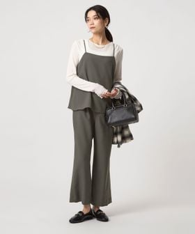 green label relaxing/［size SHORT/TALLあり］レイヤード オールインワン マシンウォッシャブル 吸水速乾/オーバーオール / オールインワン