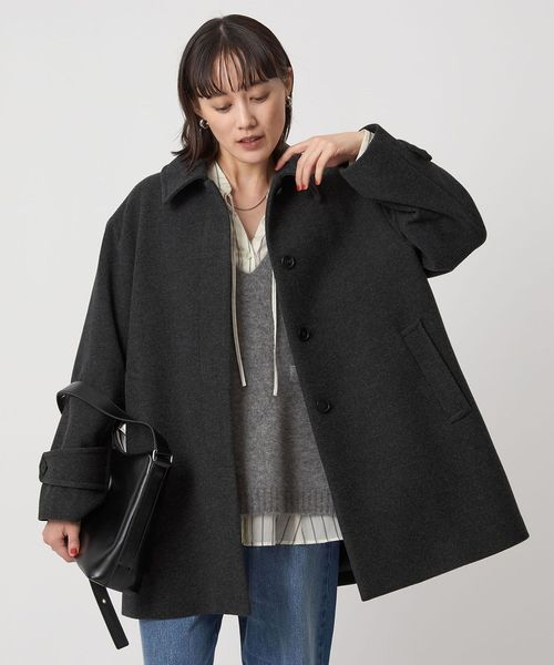 size SHORT/TALLあり］SENTDALE WOOL ミドル コート