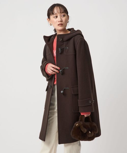 ユナイテッドアローズ　ウールダッフルコート　Mファー付き UNITED ARROWS（ユナイテッドアローズ）の「＜HYKE（ハイク