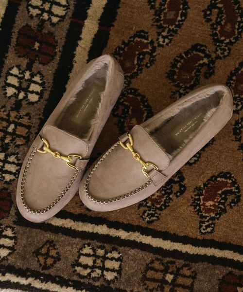 green label relaxing/ウォームビット モカシン シューズ 撥水/モカシン / デッキシューズ