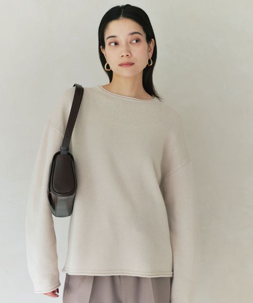 green label relaxing/SERENITY ボートネック プルオーバー ニット/ニット / セーター