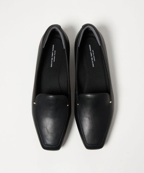 green label relaxing/メタルチップ モカ フラットシューズ/フラットシューズ