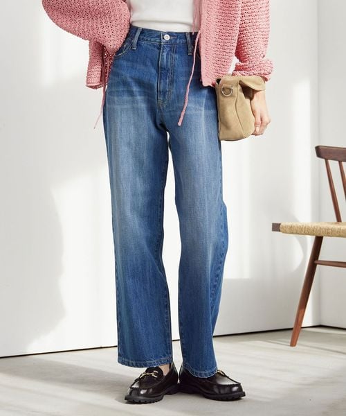green label relaxing/［size SHORT/TALLあり］ストレート デニム/デニムパンツ