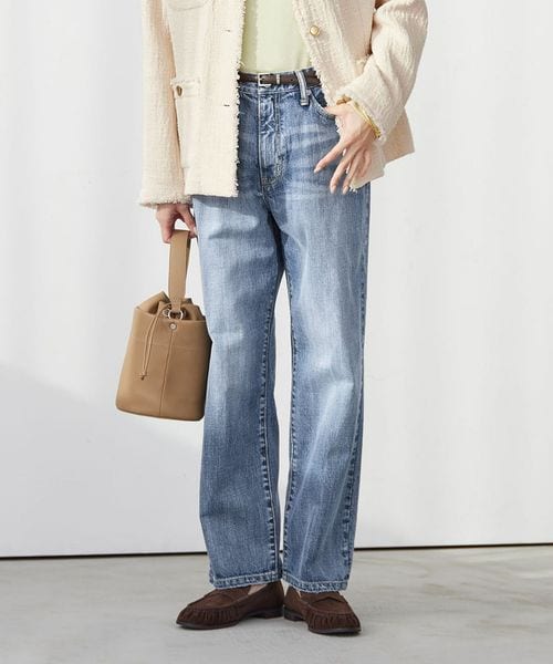 green label relaxing/［size SHORT/TALLあり］ストレート デニム/デニムパンツ