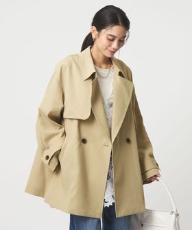 green label relaxing/［size SHORTあり］ミドル トレンチ コート 撥水/トレンチコート