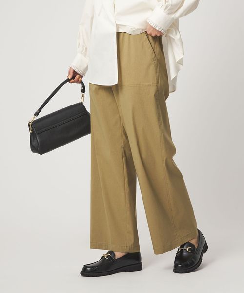 green label relaxing/［size SHORT/TALLあり］オルマイ LI/MIX ベイカー パンツ/イージーパンツ