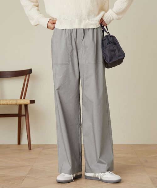 green label relaxing/［size SHORT/TALLあり］オルマイ LI/MIX ベイカー パンツ/イージーパンツ