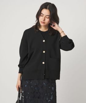 green label relaxing/パフニット カーディガン ウォッシャブル/カーディガン / ボレロ