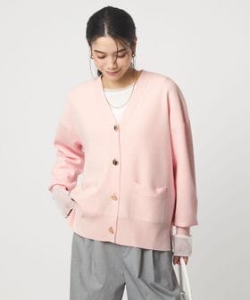 green label relaxing/パフニット カーディガン ウォッシャブル/カーディガン / ボレロ