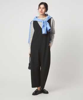 green label relaxing/オルマイ LI/MIX オールインワン マシンウォッシャブル ストレッチ 吸水速乾 接触冷感/オーバーオール / オールインワン