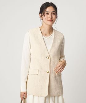 green label relaxing/Bisentino ジレ/ベスト