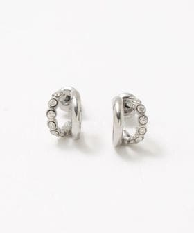green label relaxing/キュービック ダブルライン ピアス/ピアス（両耳用）