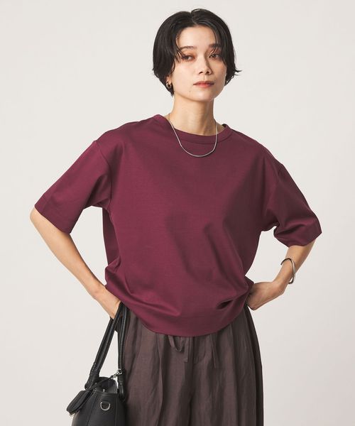 green label relaxing/クロップド ポンチ Tシャツ 2/Tシャツ / カットソー