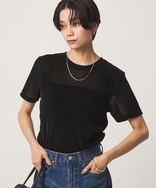 green label relaxing/シアーフロッキー Tシャツ/Tシャツ / カットソー
