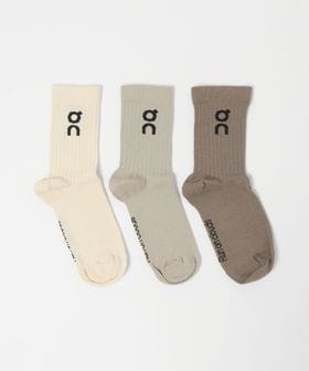 On/【WEB限定】＜On＞ロゴソックス ハイ 3パック/ソックス / 靴下