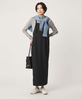 UNIVERSAL OVERALL/【別注】＜UNIVERSAL OVERALL＞エプロン ジャンパースカート/ジャンパースカート