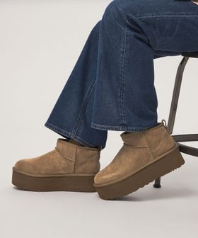 UGG/【国内EXCLUSIVEカラー】＜UGG＞クラシック ウルトラ ミニ プラットフォーム/ブーティ / ショートブーツ