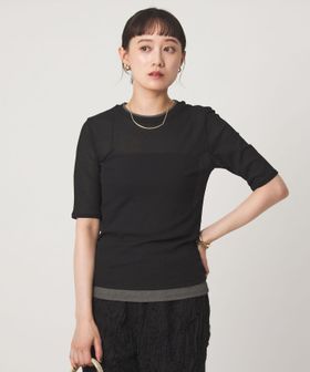 green label relaxing/シアー メランジ Tシャツ/Tシャツ / カットソー
