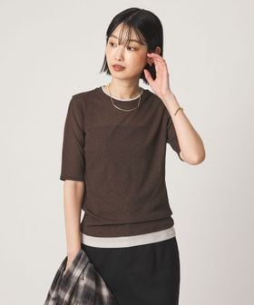 green label relaxing/シアー メランジ Tシャツ/Tシャツ / カットソー