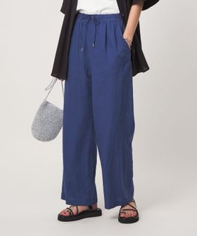 green label relaxing/［size SHORT/TALLあり］BREEZE LINEN ブリーズリネン ワイド パンツ 3/イージーパンツ