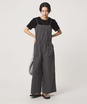 green label relaxing/ウスカル キャミソール サロペット UVカット 撥水 接触冷感/オーバーオール / オールインワン